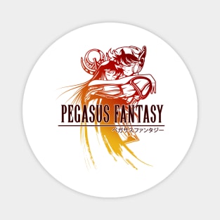 Pegasus Fantasy (words) Magnet